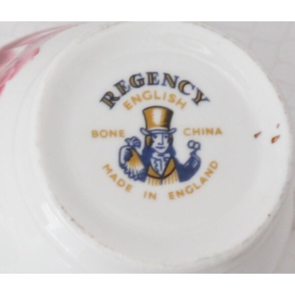6 Regency Teacups and Saucers Tea Cup Tea Party Gift Bone China - Picture 6 of 6